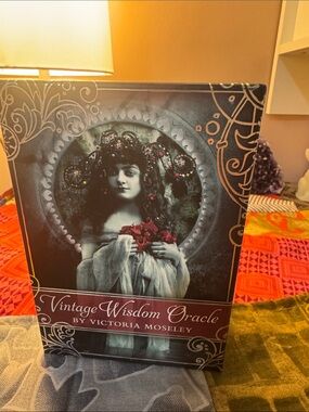 U.S. Games Vintage Wisdom Oracle Deck by Victoria Moseley